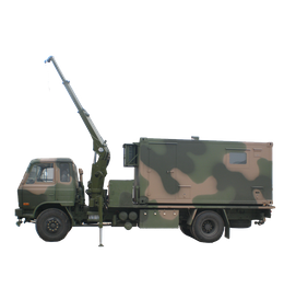2 Ton Telescopic Boom Truck Mounted Crane