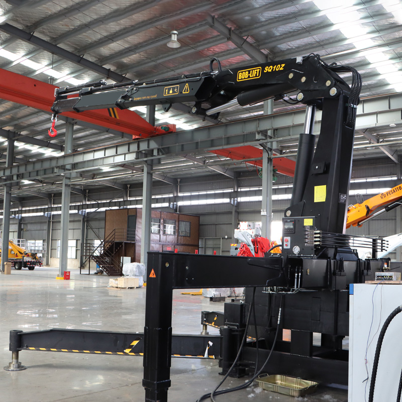 The 10-ton Knuckle Boom Crane Redefines The Efficiency And Aesthetics of Heavy Lifting