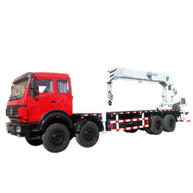 16 Ton Telescopic Boom Truck Mounted Crane