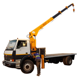 6.3 Ton Telescopic Boom Truck Mounted Crane