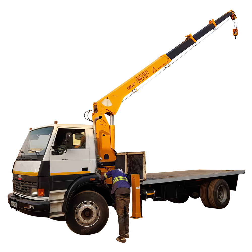 6.3 Ton Telescopic Boom Truck Mounted Crane