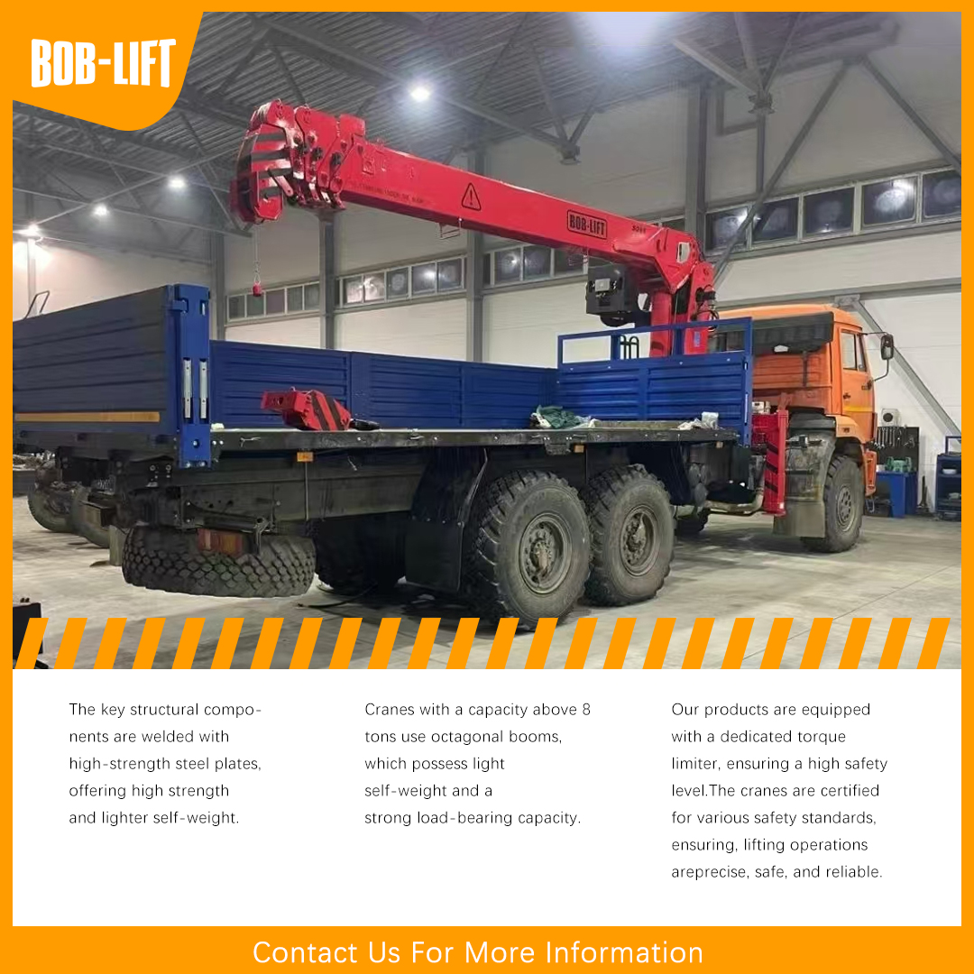 8 Ton Telescopic Arm - The Perfect Balance of Strength And Lightness, Safety And Efficiency!
