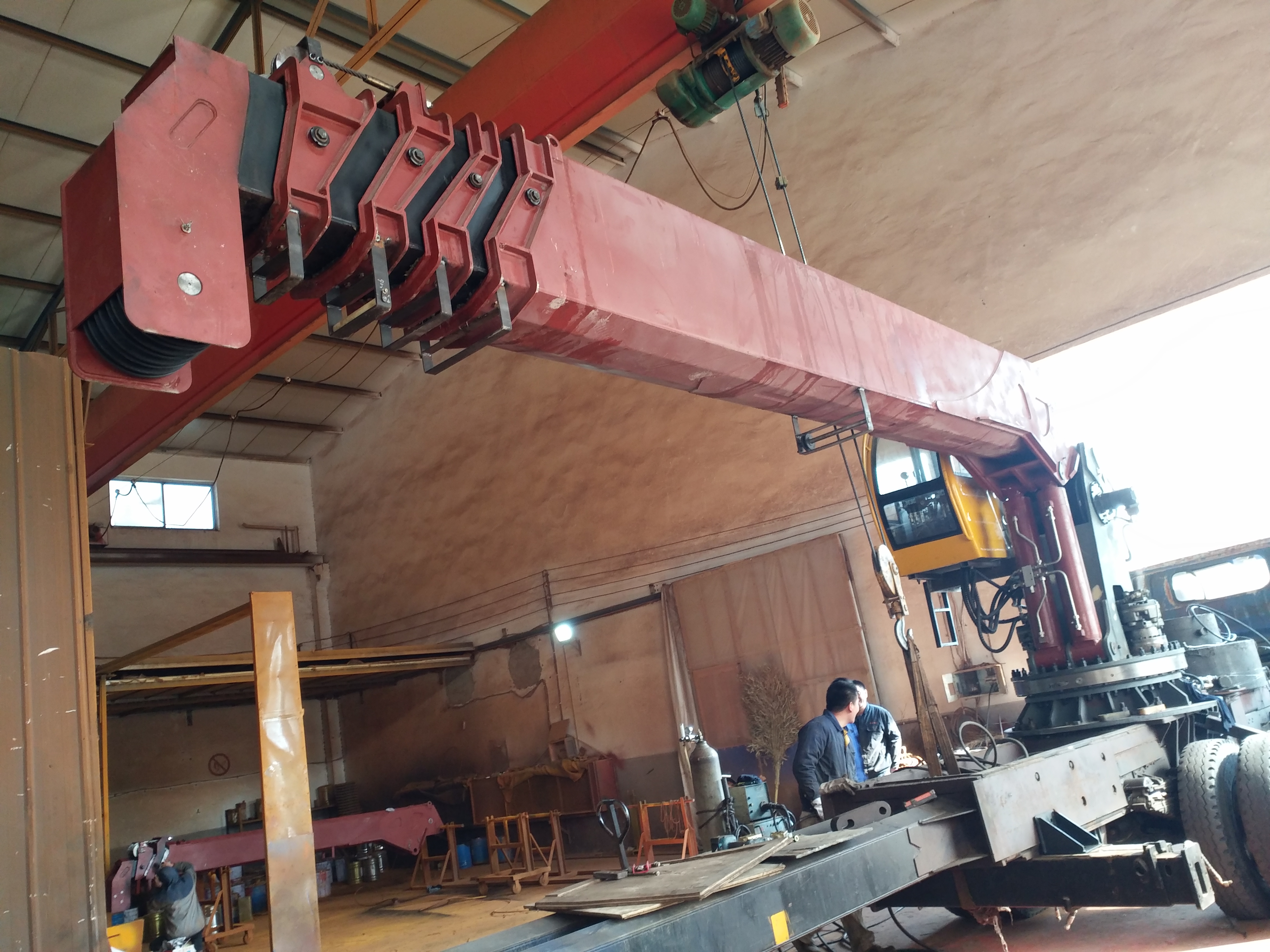 20ton telescopic boom crane