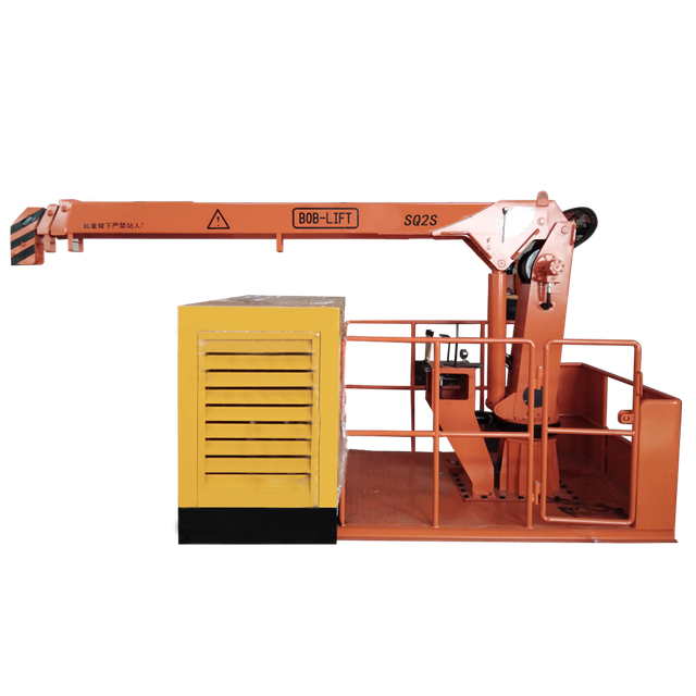 2 Ton Telescopic Boom Marine Crane