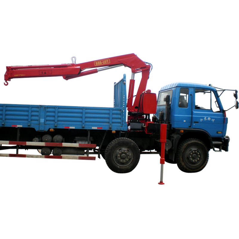 BOBLIFT 5-Ton Folding Boom Truck-Mounted Crane – High Efficiency and ...