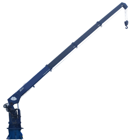 16 Ton Telescopic Boom Marine Crane