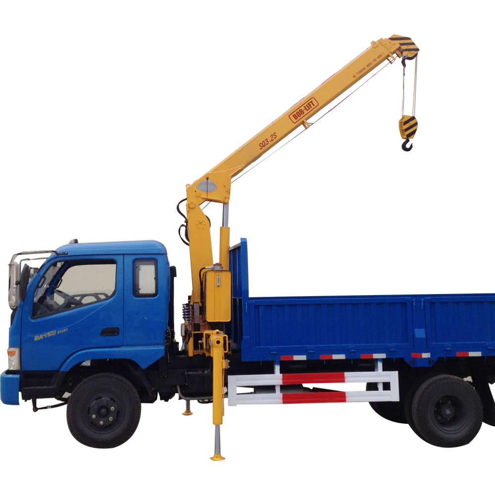 3.2 Ton Telescopic Boom Truck Mounted Crane