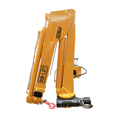 800 Kg Pickup Crane Without Outriggers