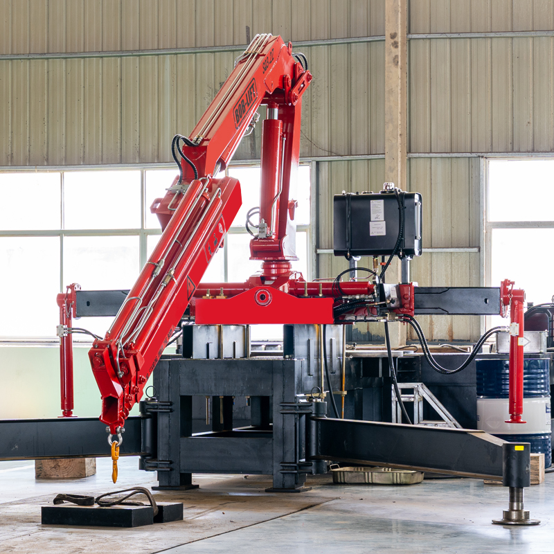 BOB-LIFT 3.2-ton Knuckle Boom Crane - Your Efficient Handling Expert