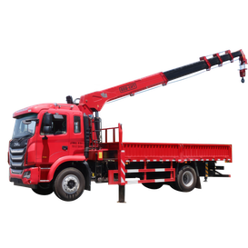 8 Ton Telescopic Boom Truck Mounted Crane