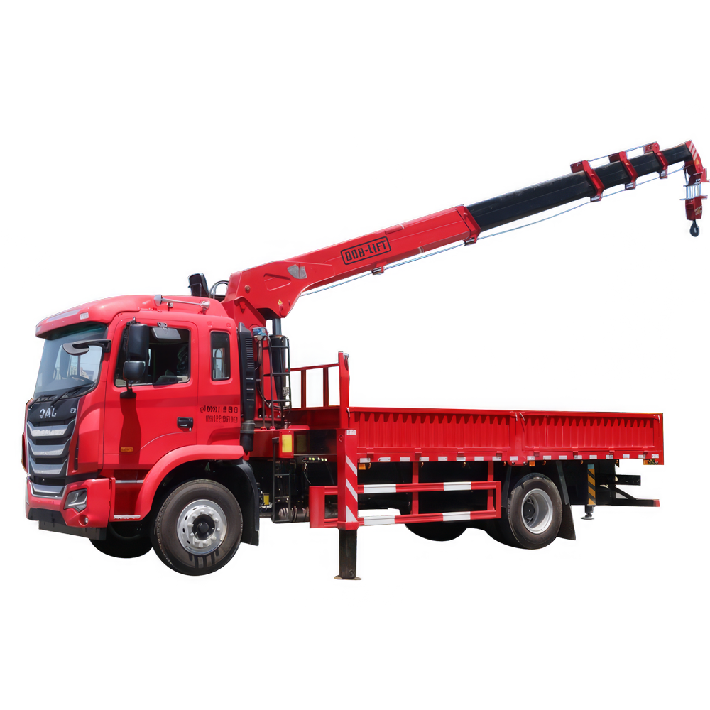 8 Ton Telescopic Boom Truck Mounted Crane