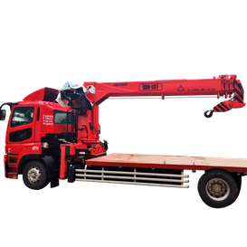 10 Ton Telescopic Boom Truck Mounted Crane