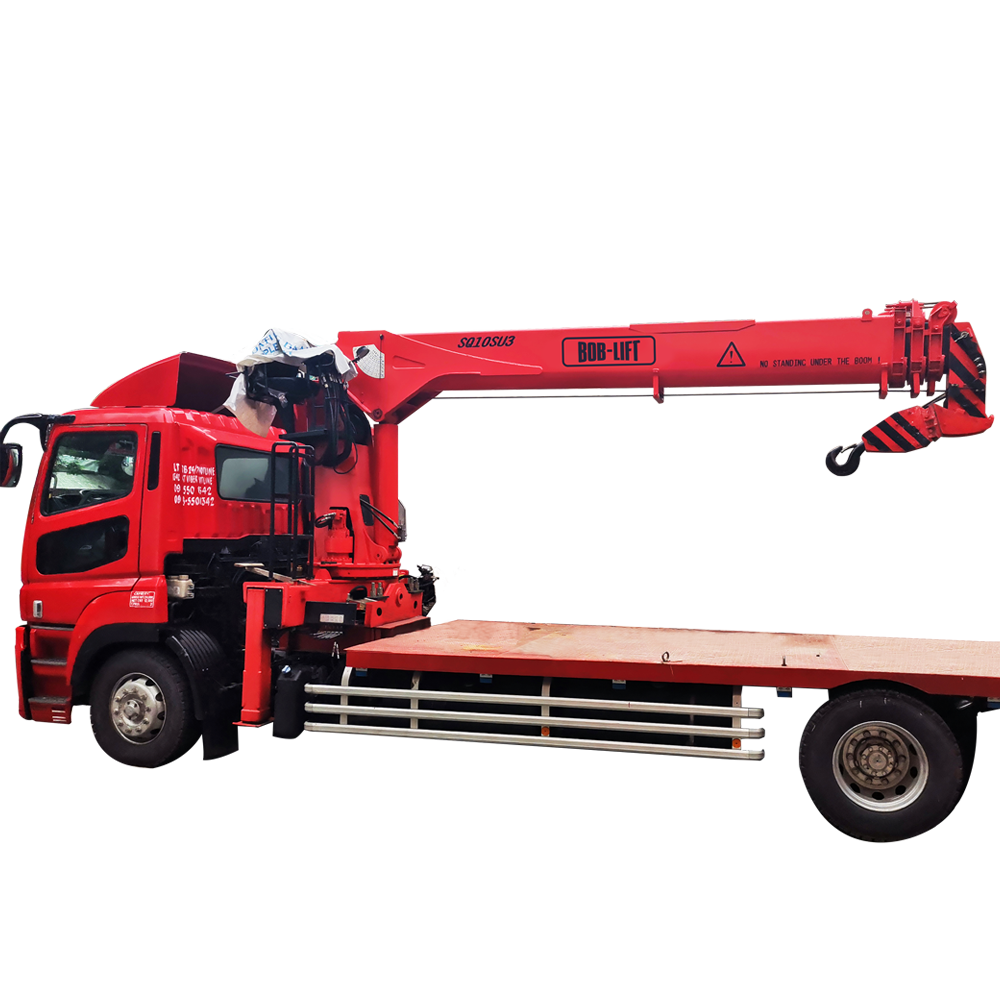 10 Ton Telescopic Boom Truck Mounted Crane