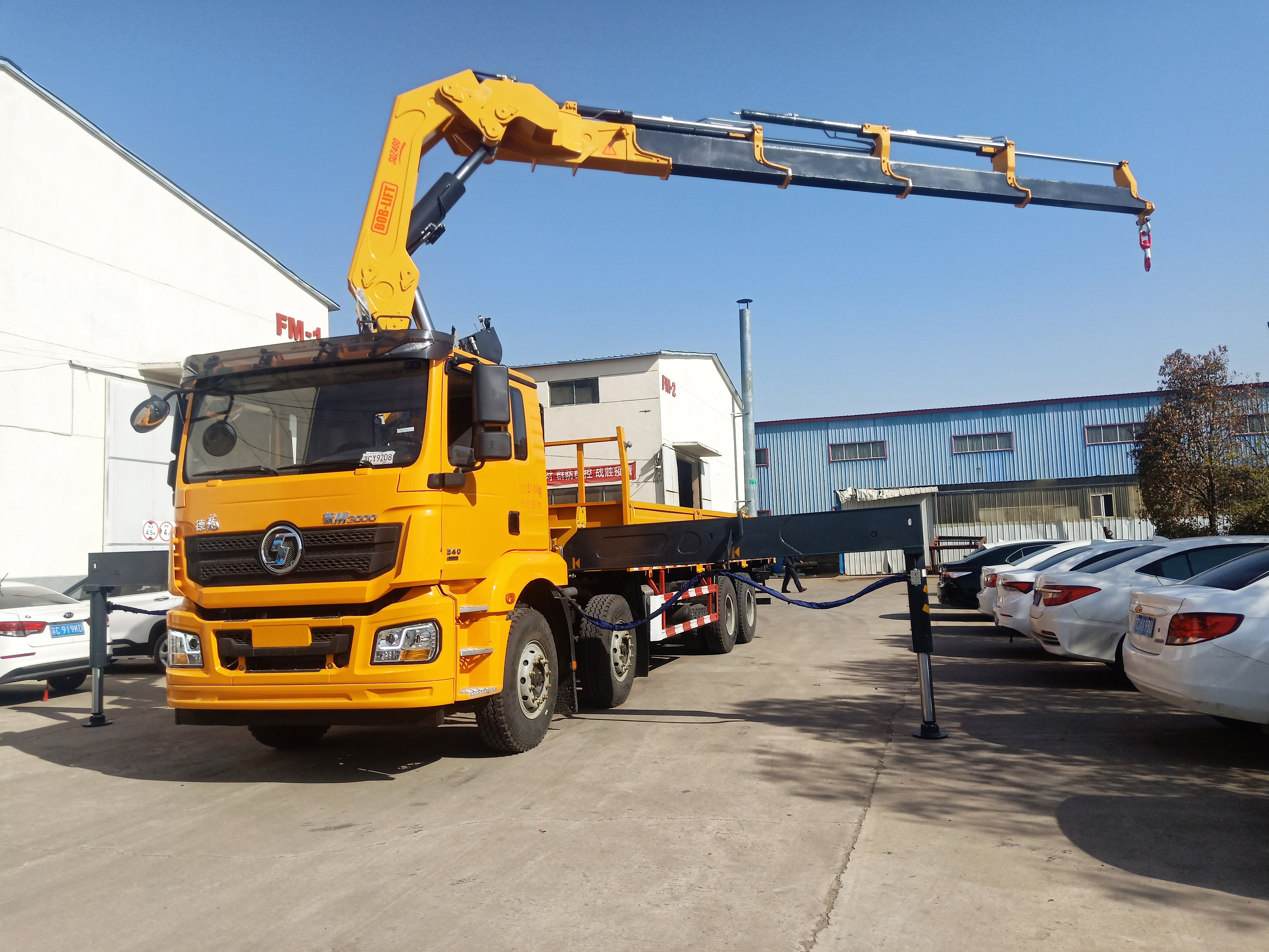 20ton knuckle boom crane-BOB-LIFT